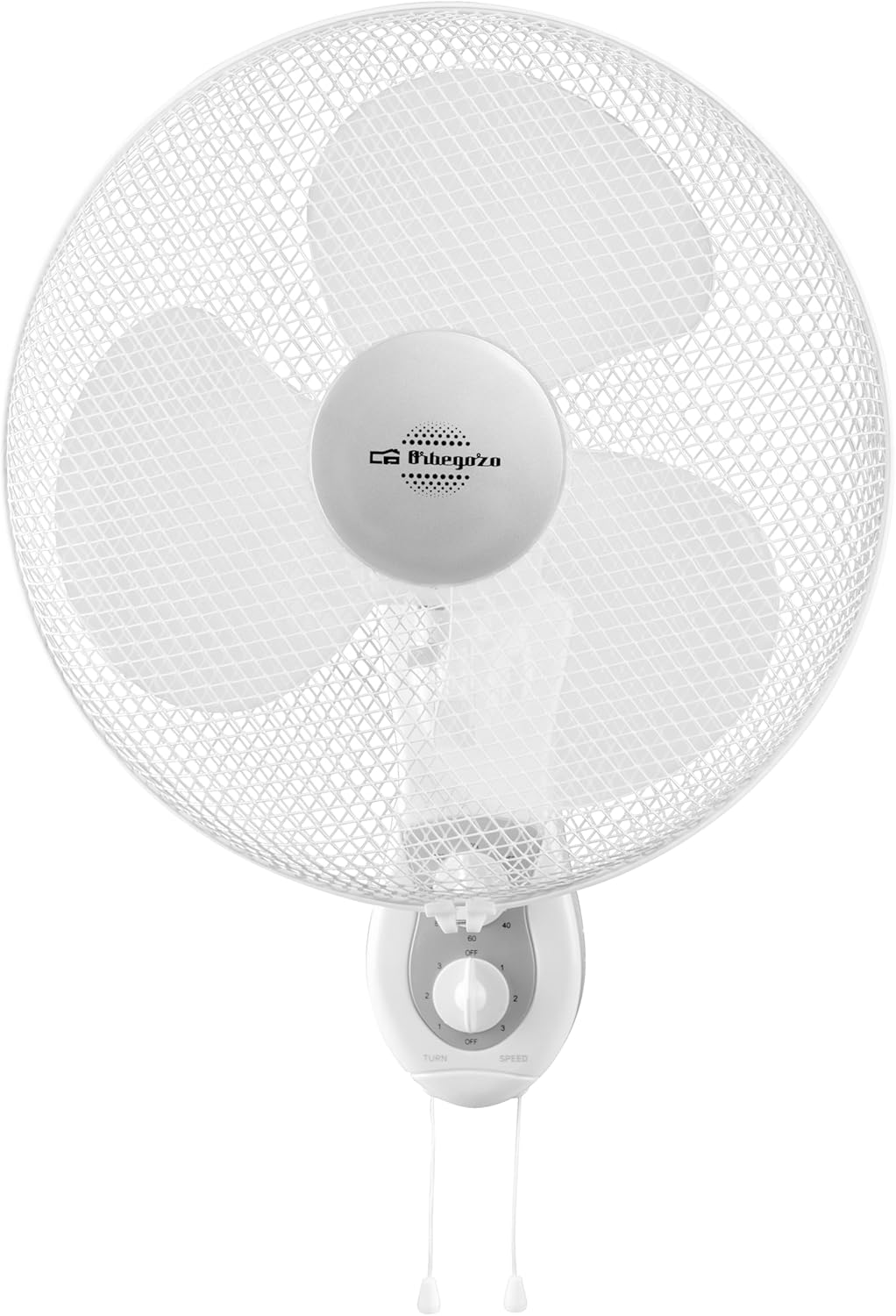 Orbegozo WF 0139 - Deckenventilator, drehbar, 3 Geschwindigkeiten, Timer, neigbares Kopfteil, Blätte