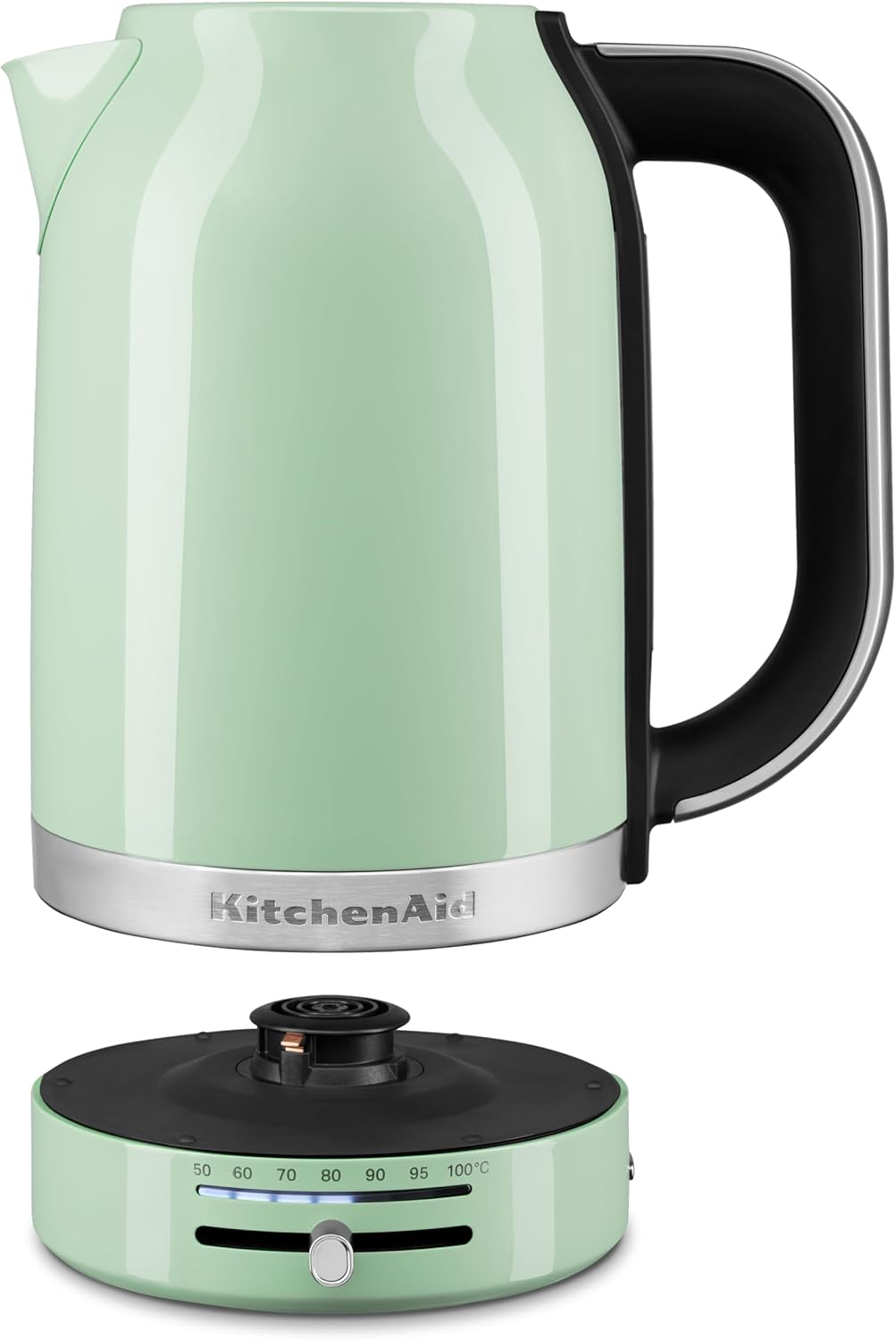 KitchenAid Wasserkocher mit Temperatureinstellung von 50 bis 100°C | Teekocher mit Temperaturanzeige