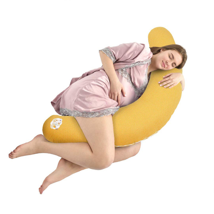 sei Design Stillkissen 170×30 cm – ergonomisch geprüftes Unterstützungskissen für Erwachsene – leise