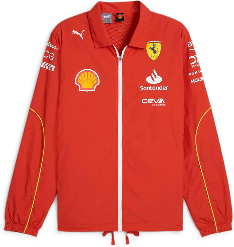 PUMA Scuderia Ferrari F1 Herren 2024 Team Coach-Jacke 3XL Brennt rot, 3XL Brennt rot