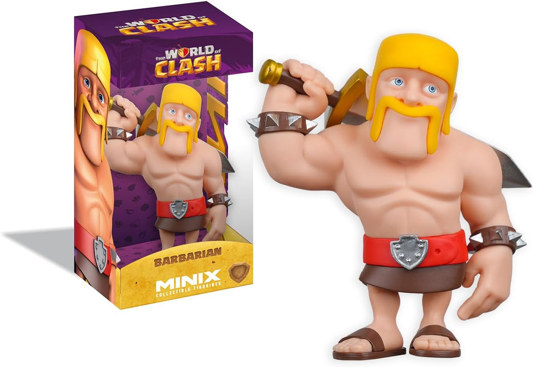 MINIX World of Clash - Barbarian - Sammelspiel Icon Figur für Fans