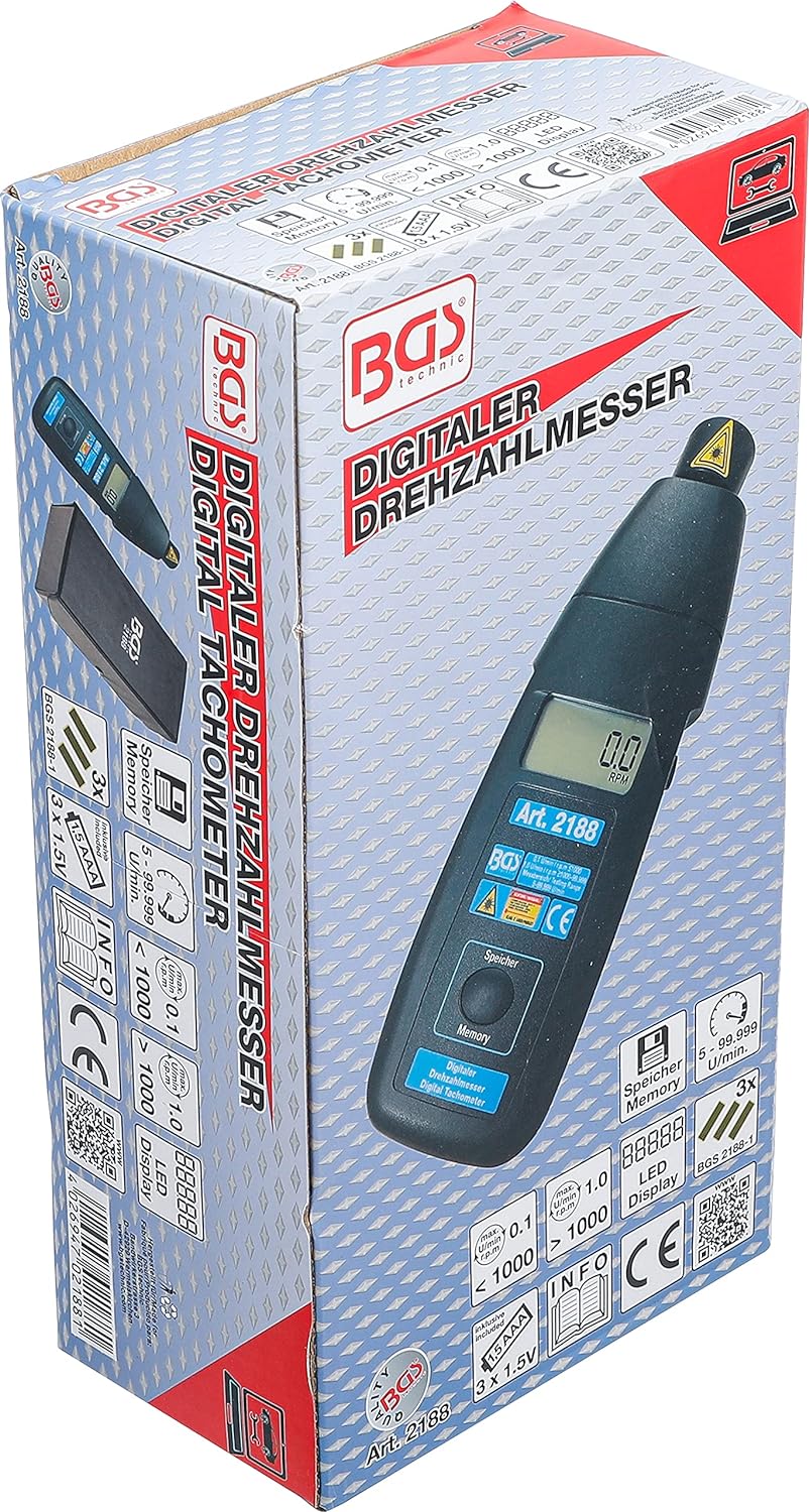 BGS 2188 | Digitaler Drehzahlmesser, Digitaler Drehzahlmesser