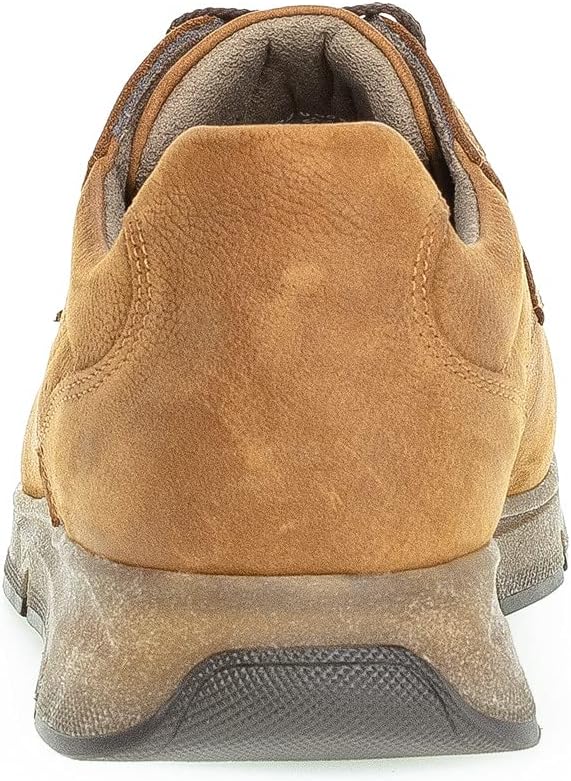 Pius Gabor Herren Sneaker Low, Männer Halbschuhe,Wechselfussbett,Superflex Sohle 41 EU Braun Tobacco