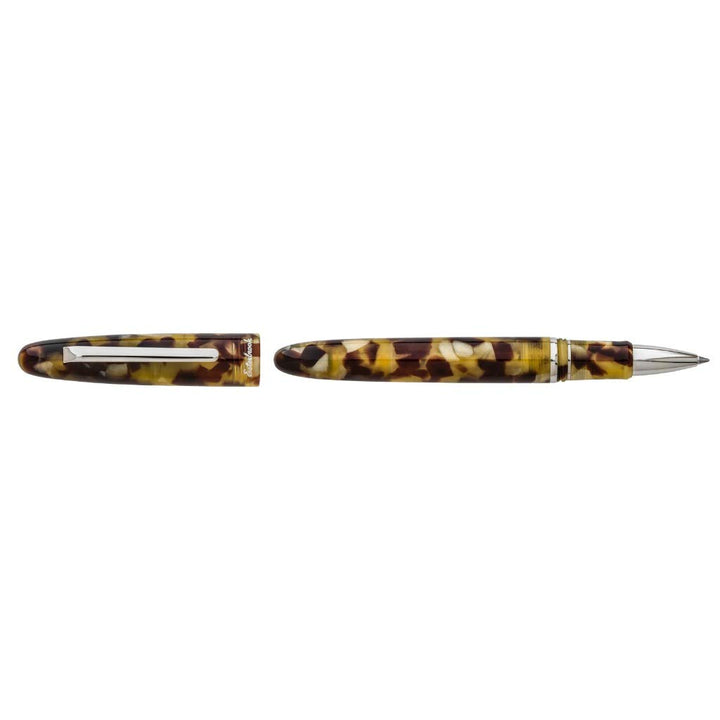Esterbrook Estie Tortoise Silver Trim Tintenroller E127, Braun, 149,9 mm Länge (geschlossen)