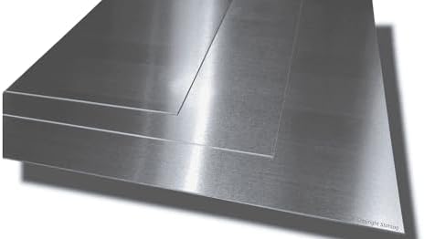 5mm Aluminium Blech Platten Zuschnitte 500mm x 500mm (50cm x 50cm) 5mm Aluminium 500mm x 500mm (50cm