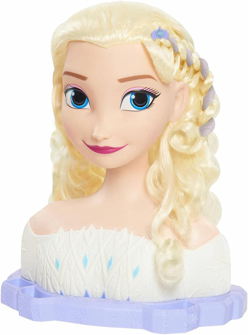 JP Disney Styling FRND6000 Frozen 2 Deluxe Elsa Styling Head, Deluxe Elsa