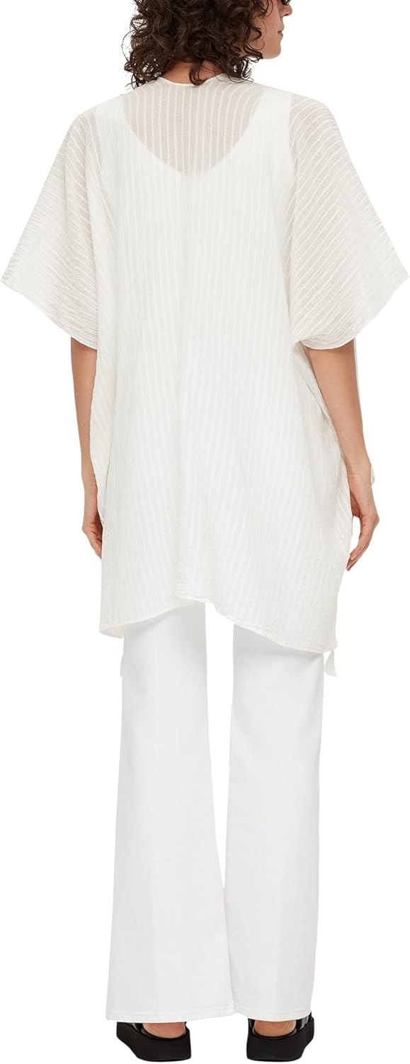 s.Oliver Damen Poncho, Creme 0210