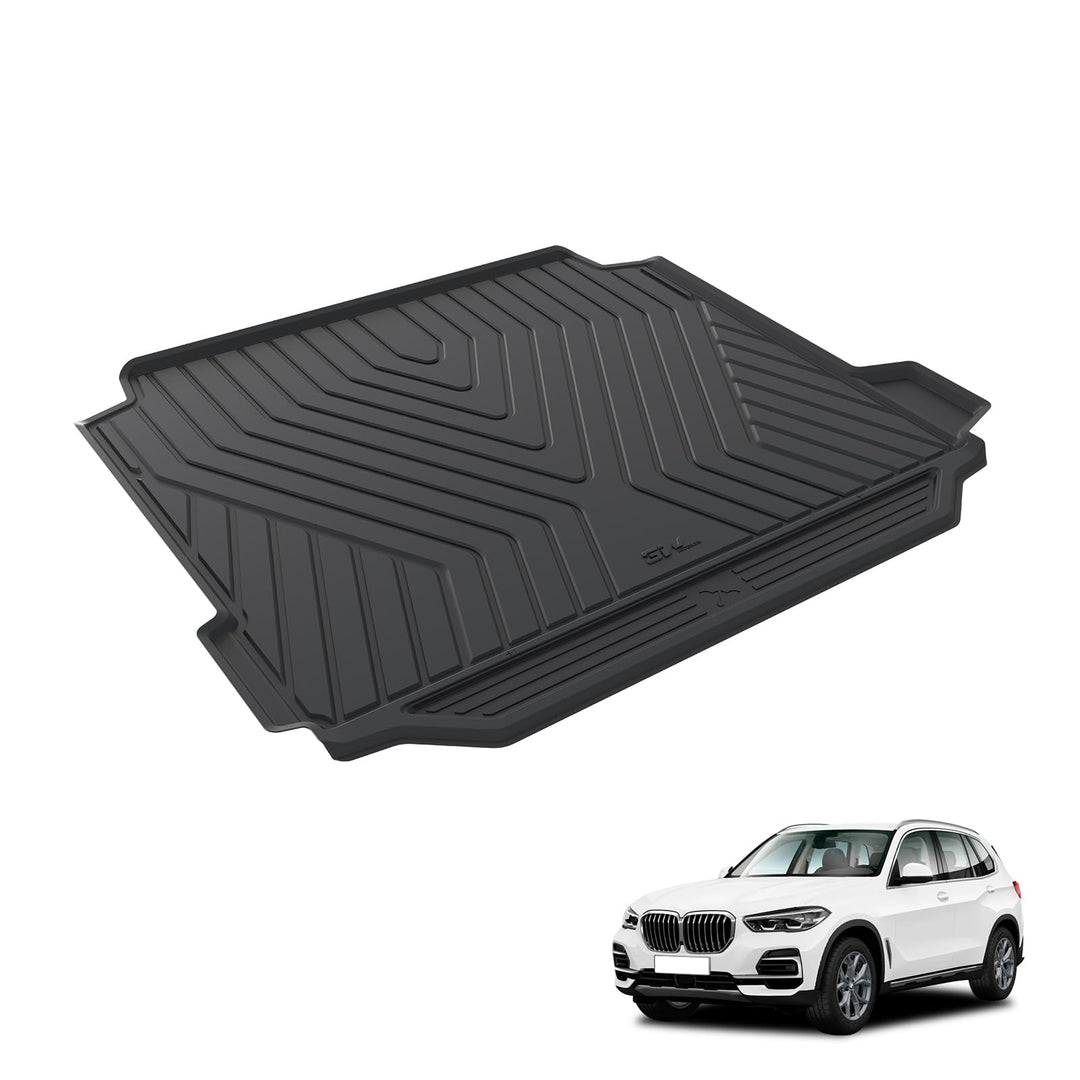 3W Kofferraumwanne für BMW X5 G05 2019-2026 (Nicht für die X5 Luftfederung), TPE Allwetter Massgesch