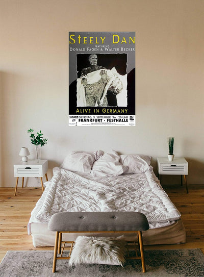 Steely Dan - Alive In Germany, Frankfurt 1996 » Konzertplakat/Premium Poster | Live Konzert Veransta