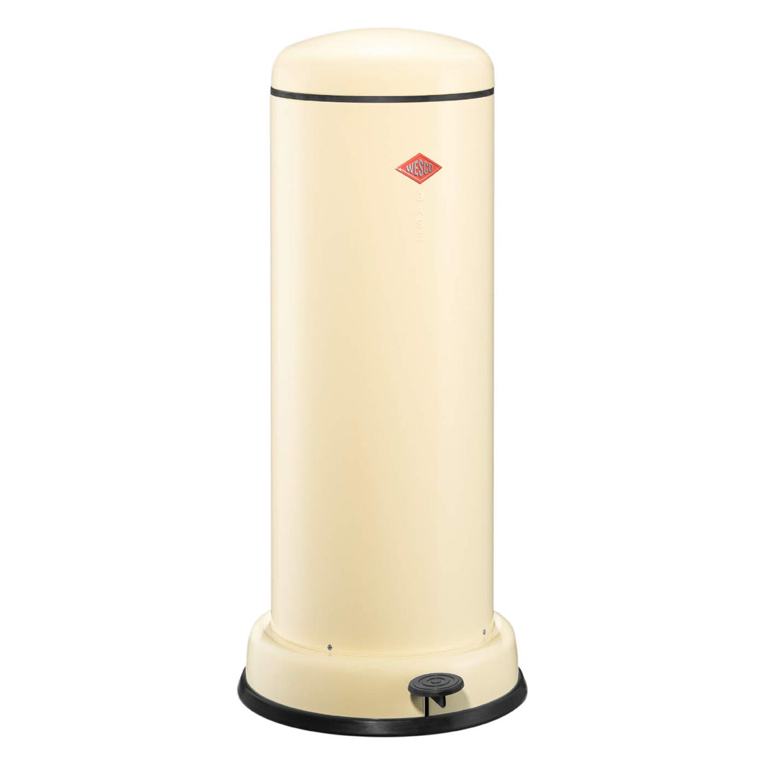 Wesco AbfallSMLR Big Baseboy Abfallsammler, Edelstahl, Mandel, 38 x 38 cm, Mandel