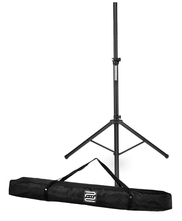 Pronomic SPS-1A Boxenstativ Aluminium - Boxenständer mit stabiler extra breiter Dreibein-Konstruktio