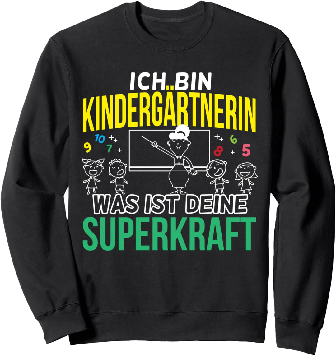 Erzieherinnen und Erzieher Geschenk Kindergärtner Sweatshirt