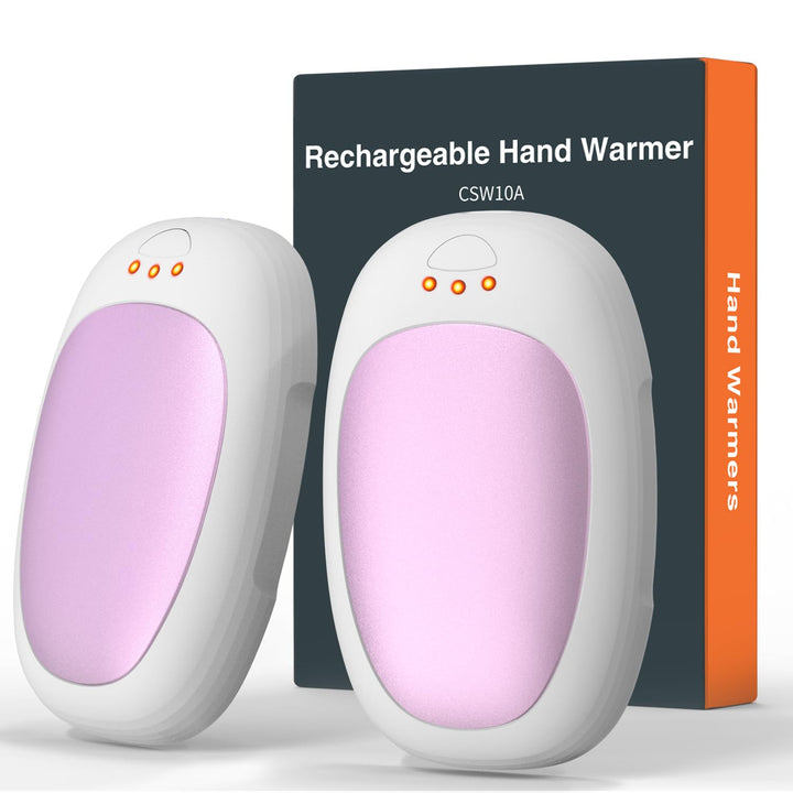 Handwärmer elektrisch, gabless Handwärmer wiederaufladbar 2er Set, Taschenwärmer wiederverwendbar, H