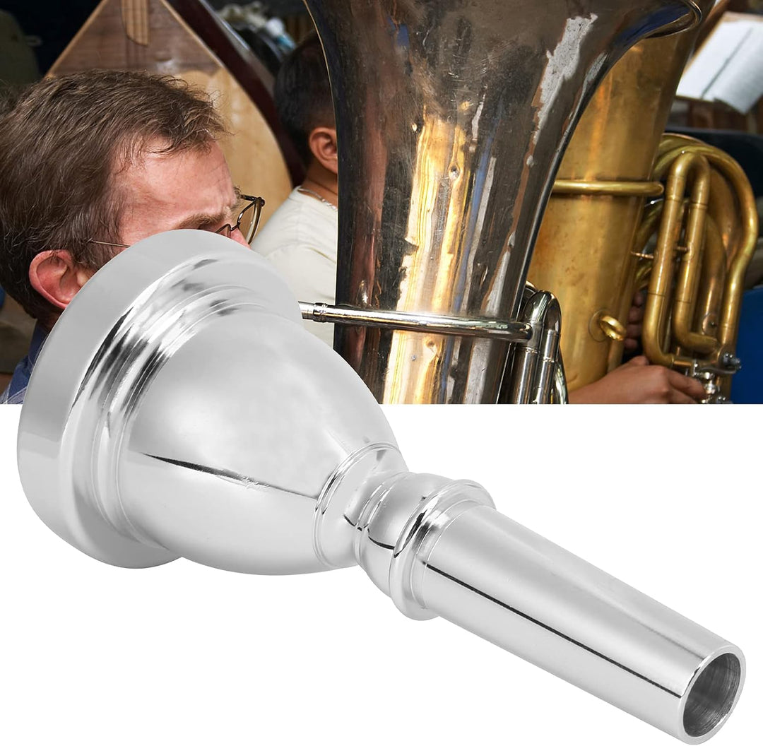 Horn Mundstück Bass Tuba Horn Mundstück Langlebiges, Verschleissfestes Kupfe Musikinstrument Werkzeu