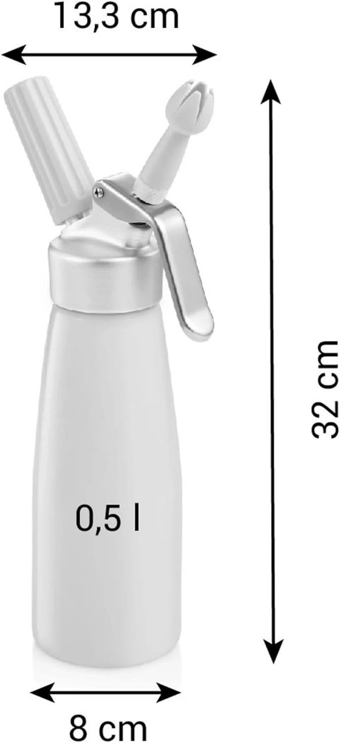 Tescoma Sahnebereiter Sahnesprüher DELÍCIA 0,5 l