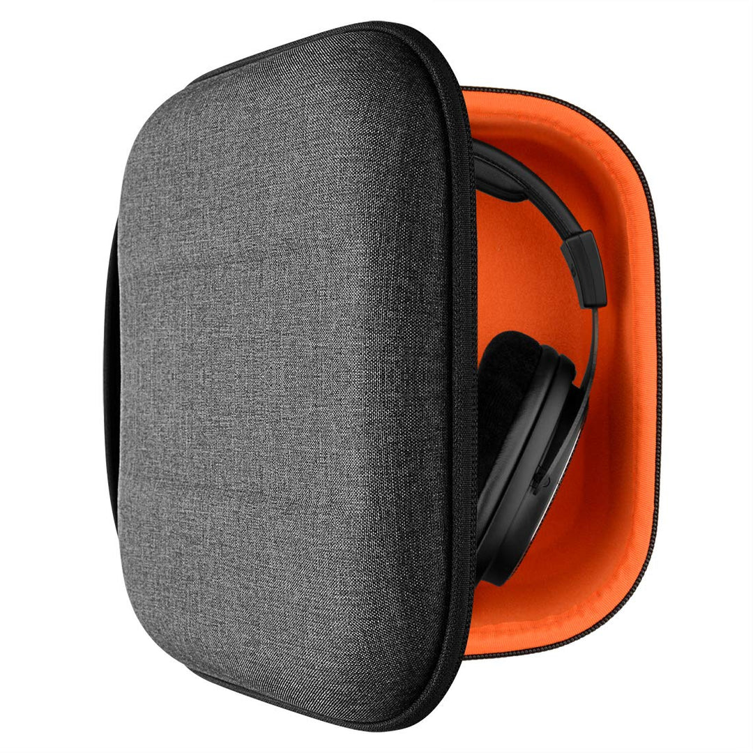 Geekria UltraShell Case für grosse Over-Ear-Kopfhörer, Ersatz-Hartschalen-Reisetragetasche mit Kabel