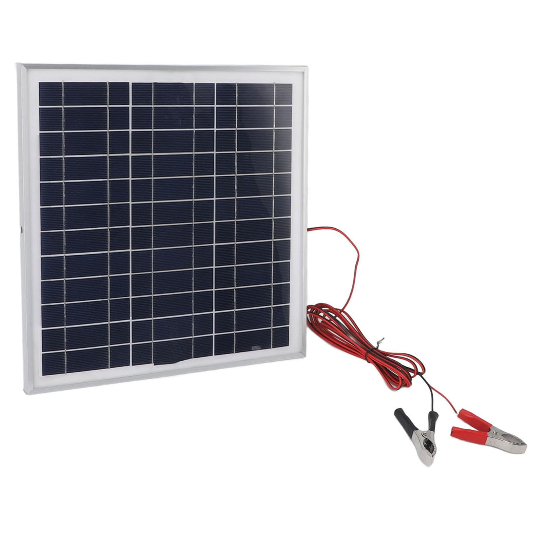 Tragbares 50W Solarpanel, Wasserdichter Aluminiumrahmen Monokristallines Silizium Solar batterie Lad
