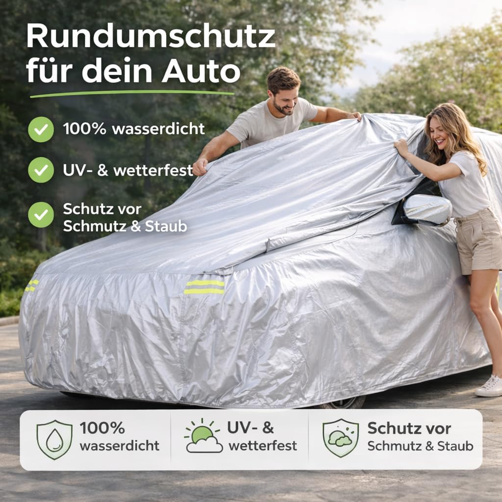 SUV Autoplane Autoschutzhülle Vollgarage Auto Garage Abdeckung - Car Cover - Abdeckplane wasserdicht