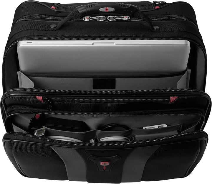 WENGER Granada Laptop Trolley für Notebook bis 15,6 Zoll, mit Organizer, 24 l, Damen Herren, Büro Bu