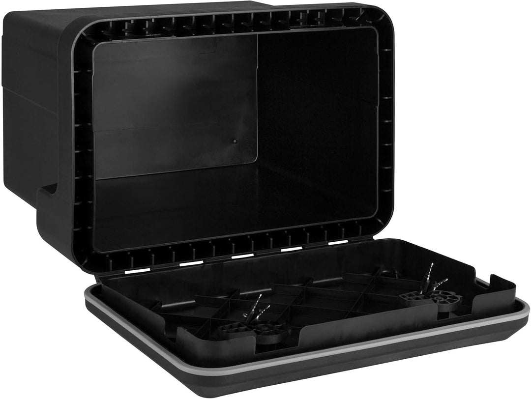 LKW Staukasten aus Kunststoff 630x450x480 mm, 77,5 ltr, Edelstahlhaus Werkzeugkasten, Staubox, Unter