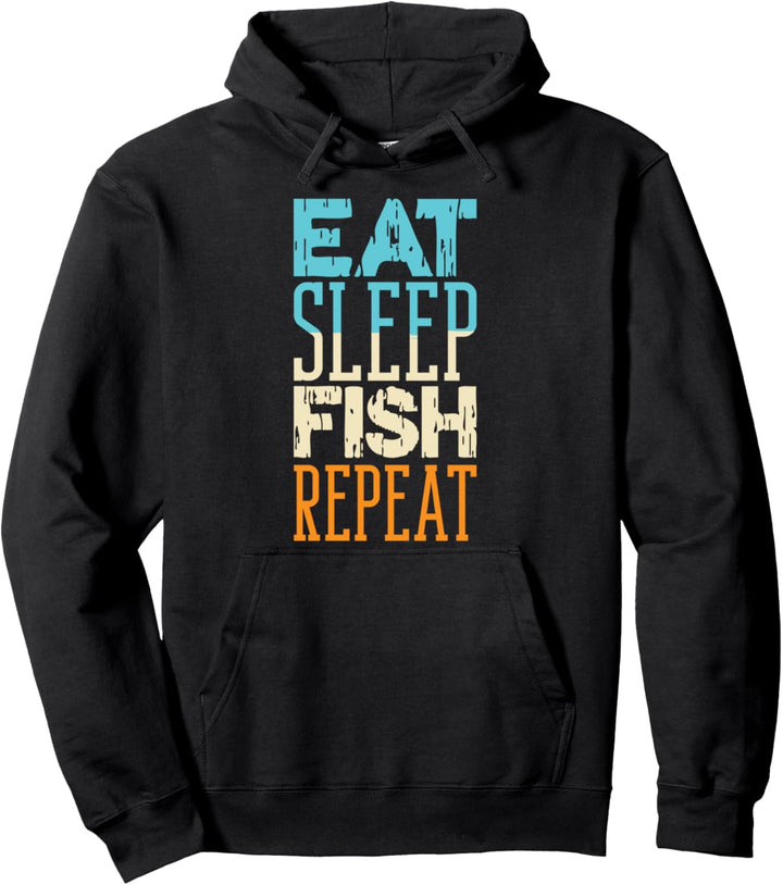 Lustiges Angeln Fischer Geschenk Fischen Angler Köder Rute Pullover Hoodie