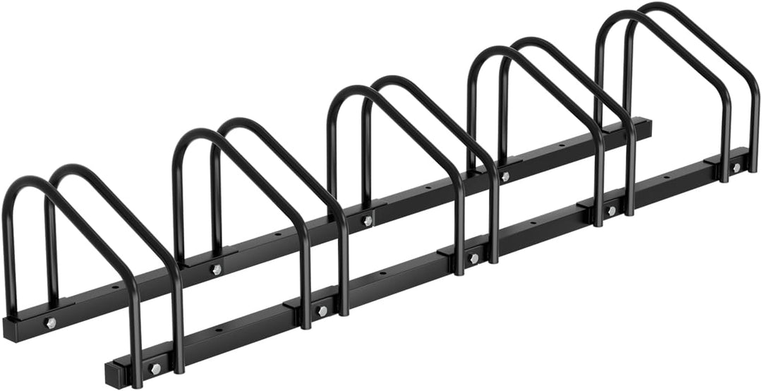 Joparri Fahrradständer für 5 Fahrräder, Mehrfachständer 35-55 mm Reifenbreite Aufstellständer Radstä