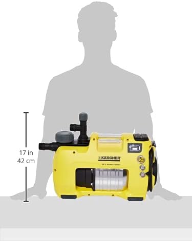 Kärcher Haus- und Gartenpumpe BP 5 Home und Garden Optimales Ansaugen Single, Optimales Ansaugen Sin
