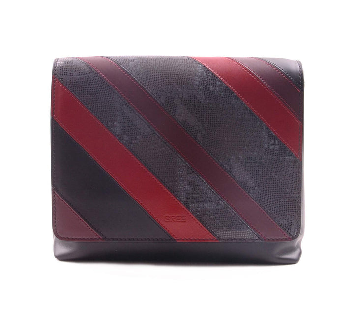 BREE Damen Issia 6, Bl./grey Rep. Flap, S. B. S W18 Schultertasche Mehrfarbig (Bl./Grey)
