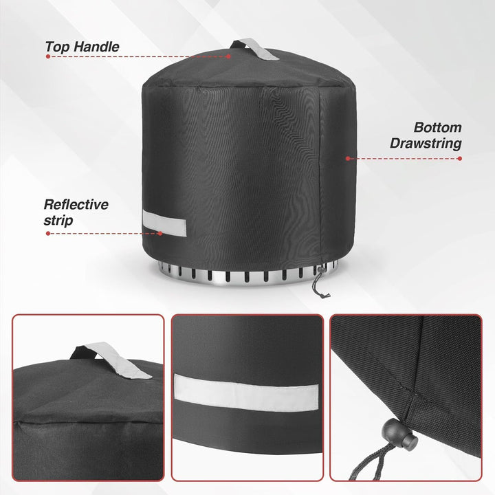 Solo Stove Abdeckung für Bonfire Feuerschale, Feuerstellenabdeckung Gasfeuerstelle für Solo Stove Bo