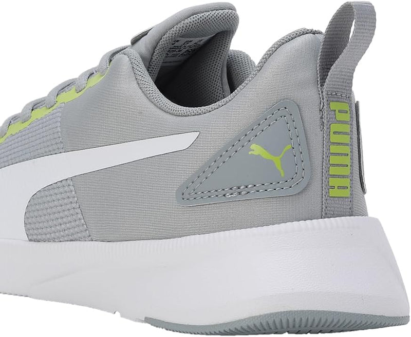 PUMA Unisex Kinder Flyer Runner Jr Sneaker 35.5 EU Cool Mid Gray Puma White, 35.5 EU Cool Mid Gray P