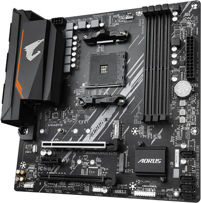 GIGABYTE B550M AORUS Elite mATX Motherboard for AMD AM4 CPUs