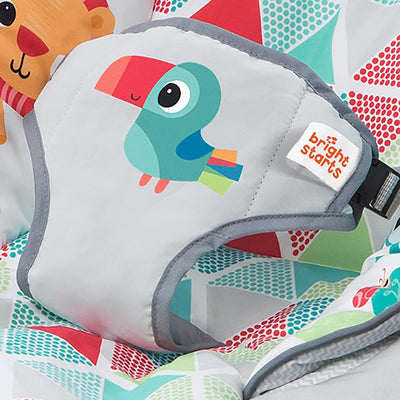 Bright Starts vibrierende Babywippe, Toucan Tango mit 7 Melodien, automatischer Abschaltfunktion, 3