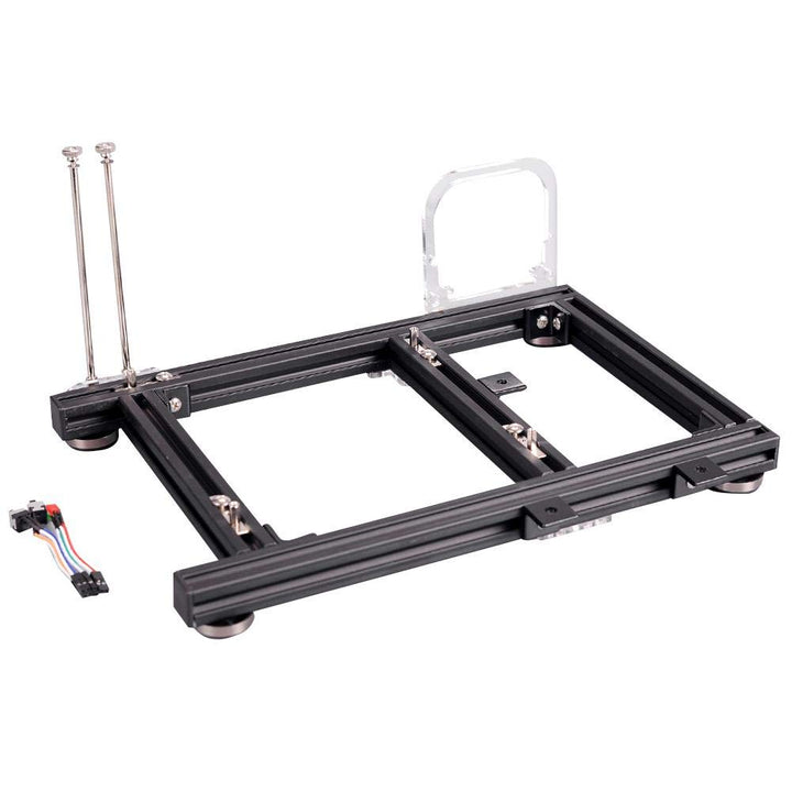 DIY Open Frame Gehäuse, Open Frame Wärmeableitung Aluminiumlegierung Computer PC Gehäuse Gehäuse für