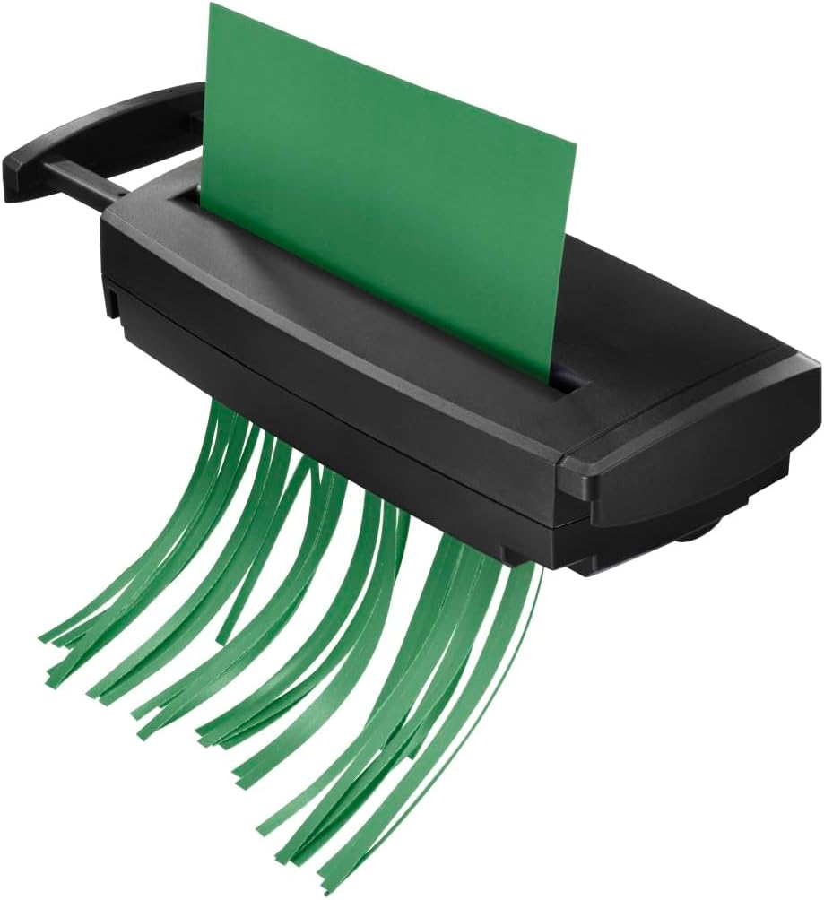 Aktenvernichter Classic S60, Schredder mit Sicherheitsstufe P2 T2 E2