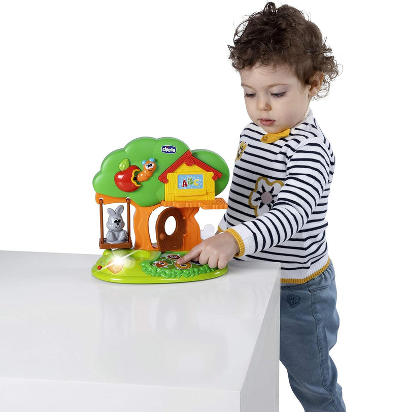 Chicco - Hasenhaus, Elektronisches Spielzeug, Playset, Alter 1-4 Jahre