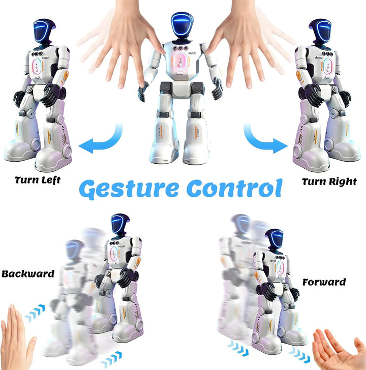 Roboter Spielzeug für Jungen Mädchen, RC-Spielzeug mit Gestensensor | Robot Programmierbar können ta