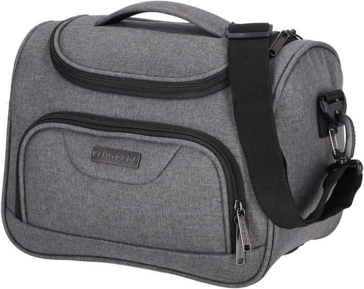 Beautycase SoftLITE | Reise Kulturtasche für unterwegs | praktische Aufteilung, Vier Fächer und Schl