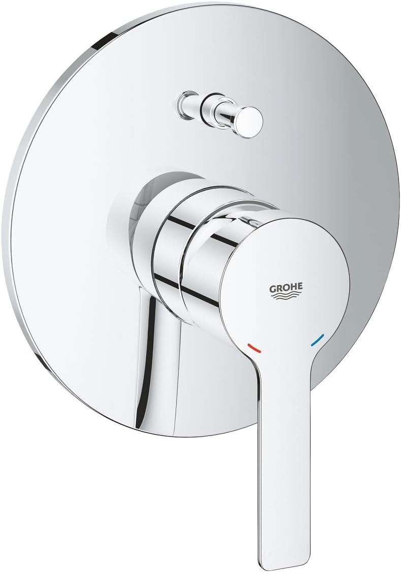 GROHE Lineare | Wanne - Wannenarmatur | chrom | 19297001 Chrom Wannenbatterie, Chrom Wannenbatterie