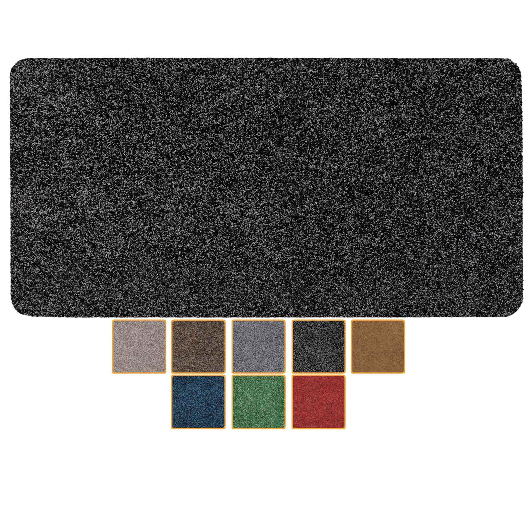 ANRO Fussmatte Schmutzfangmatte Türmatte rutschfest Fussabstreifer abwaschbar robust für Eingang, Ha