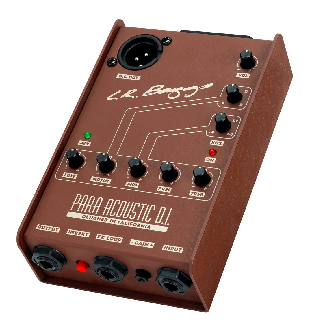 L.R. Baggs PARADI Para Acoustic DI-Box mit 5-Band EQ