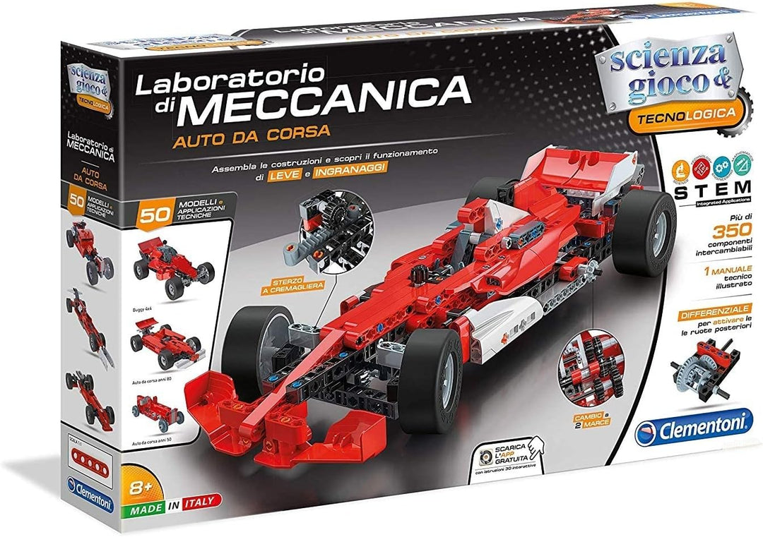 Clementoni 19038 Laboratorio di Meccanica Rennwagen, Rennwagen