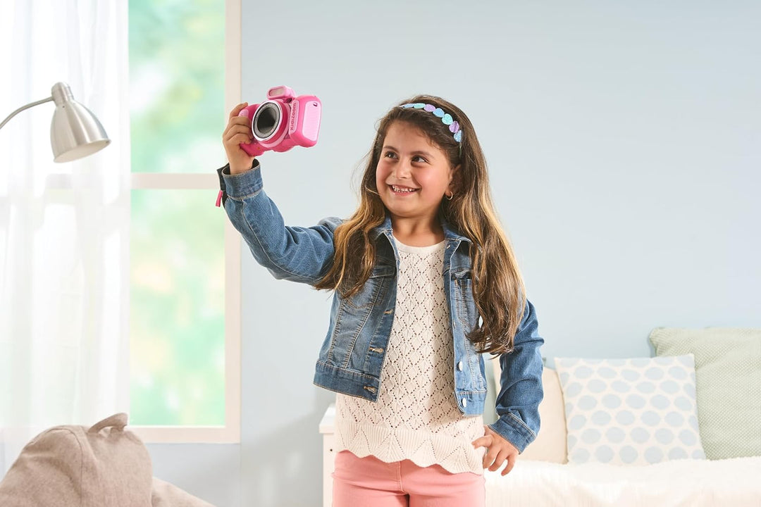 VTech KidiZoom Duo FX Kinderkamera mit Farbbildschirm, 8MP, Fotos, Selfies & Videos, AR-Filter, 20 S
