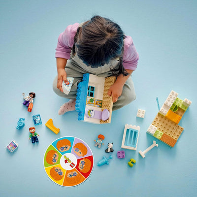 LEGO DUPLO Town Erster Arztbesuch, Bauspielzeug, Spielset zur Förderung der Feinmotorik, Geschenk fü