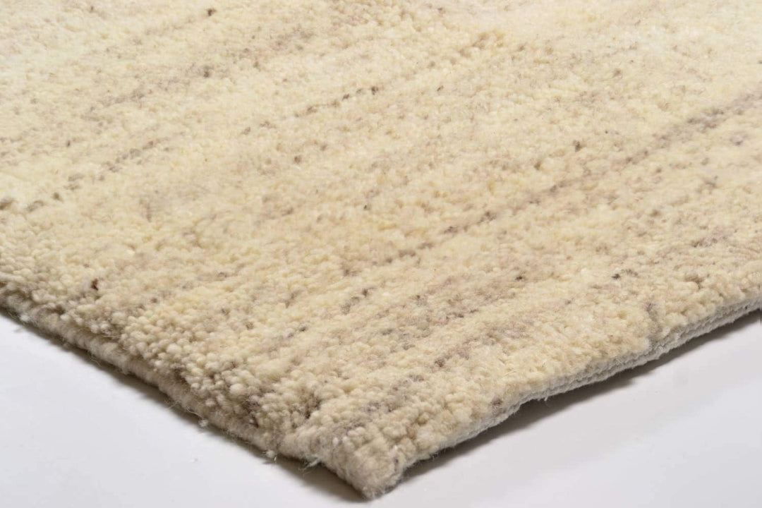Original marokkanischer Berber Teppich aus 100% nachhaltiger Schurwolle (Wollsiegel); handgeknüpft,