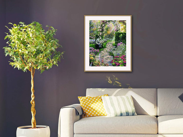 Schipper 609130804 Malen nach Zahlen - Mein schöner Garten - Bilder malen für Erwachsene, inklusive