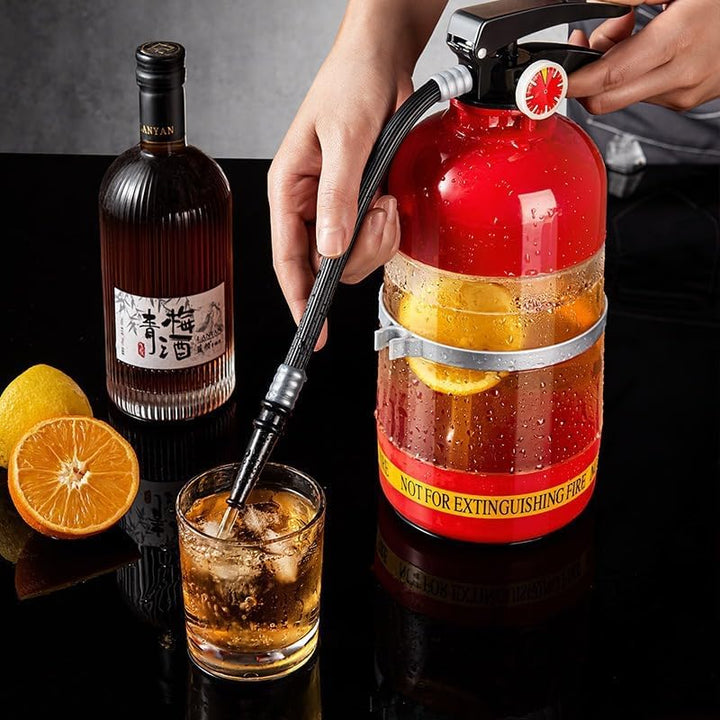 2L Wine Trinken Dispenser Feuer LöScher AusgiessEr Partei Wasser FäSser GeträNke Liquor Bar ZubehöR