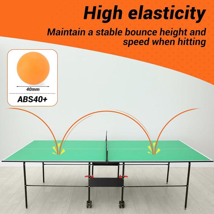 Premium Tischtennis Schläger Set,Professionel Tischtennis Set mit 2 Tischtennisschlägern,3 Tischtenn