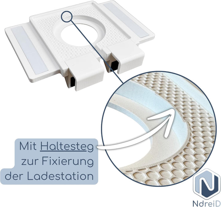 Toniebox Betthalterung – Halter für Kinderbett | Modular mit Ablage für Tonies | Passt für alle Bett