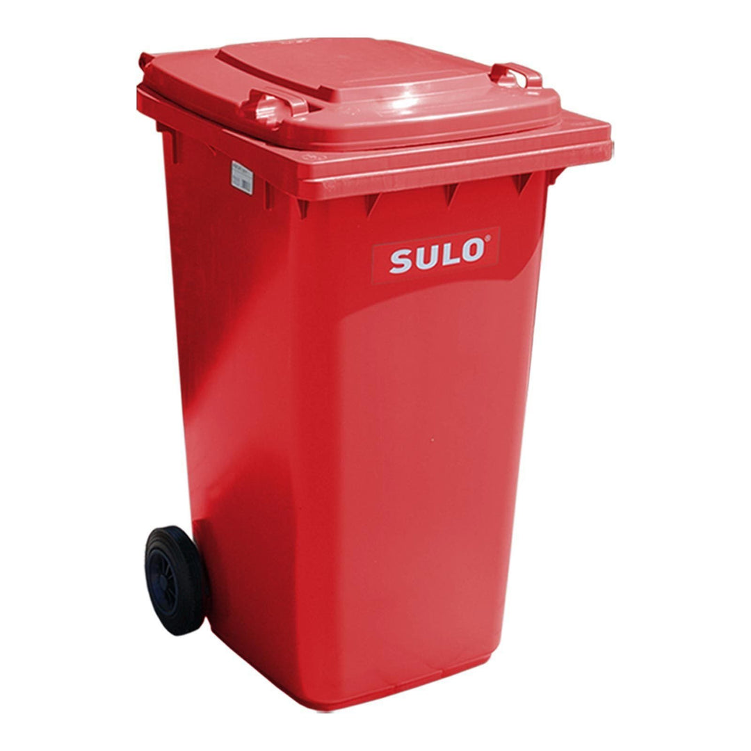 240 Liter Mülltonne, rot