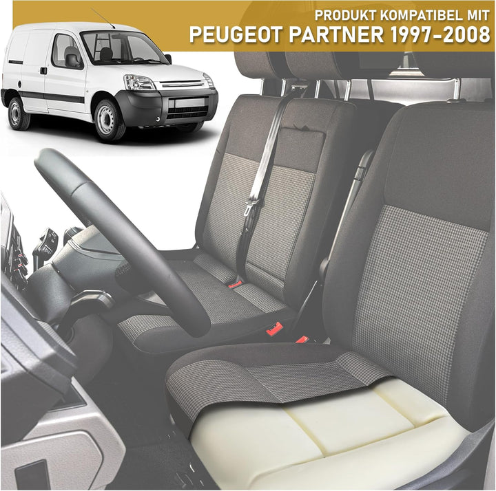 CHROMEMASTER - Kompatibel mit Peugeot Partner 1997-2008; Schaumstoff für den Autositz, Sitzschaum fü